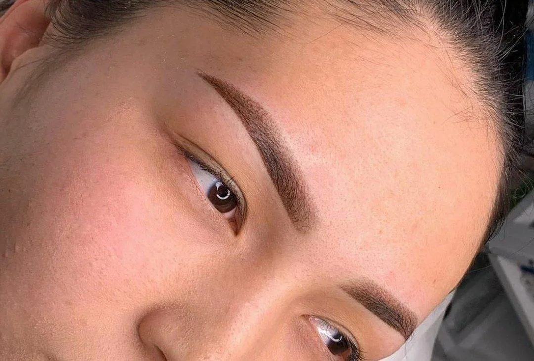 Powder brows close-up resultaat
