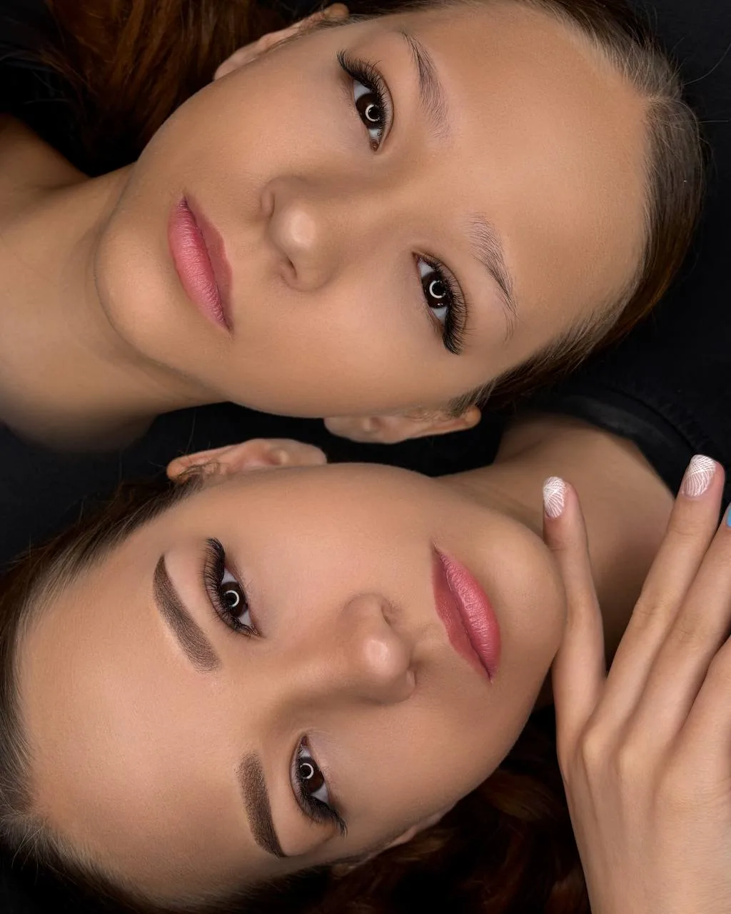 Verzorgde wenkbrauwen na powder brows
