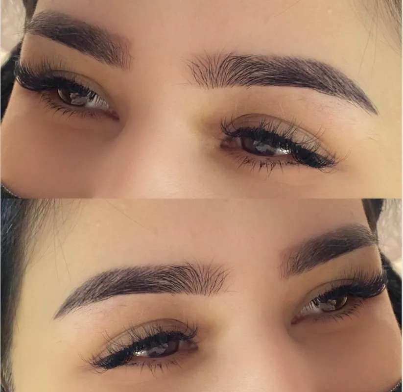 Brow mapping and threading result at Anima Beauty
